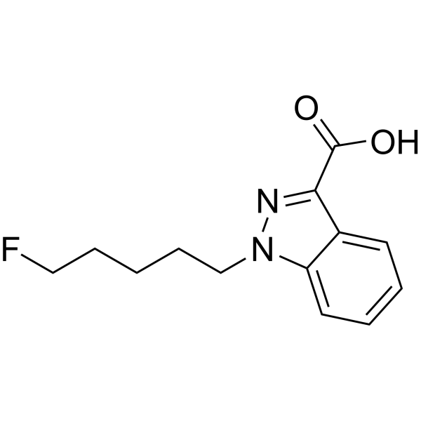 1-(5-Fluoropentyl)-1H-indazole-3-carboxylic acid 1535166-43-8